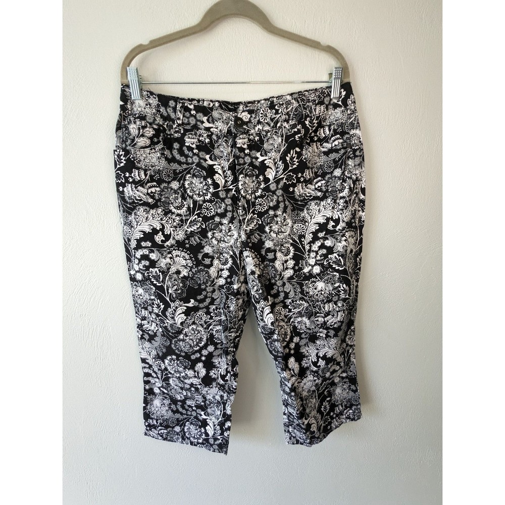 Bandolino Mandie Capri Pants Sz 14